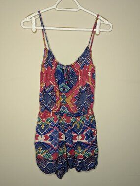 Sparkle & Fade Abstract Multicolour Romper Size S